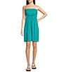 Color:Ceramic - Image 1 - Half Moon by Modern Movement Solid Strapless Knit Tunic