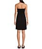 Color:Black - Image 2 - Half Moon by Modern Movement Solid Strapless Knit Tunic