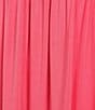 Modern Movement Half Moon by Modern Movement Solid Strapless Knit Tunic, Color:Coral Paradise - Image 3
