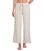 Modern Movement Half Moon by Modern Movement Wide Leg Scuba Knit Coordinating Pants, Color:Moonbeam - Image 1