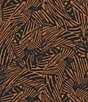 Modern Movement Half Moon by Modern Movement Zebra Print Short Sleeve Round Neck Knit Lounge Dress, Color:Broken Zebra - Image 3