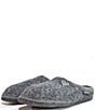Color:Grey - Image 5 - Herzerl Wool Mule Slippers