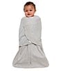 Color:Heather Grey - Image 2 - HALO® Baby 3-6 Months SleepSack® Swaddle Wearable Blanket