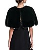 Halston Faux Fur Capelet - Image 2