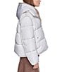 Halston Faux Fur Hooded Zip Front Puffer Jacket - Image 6