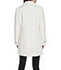 Halston Wool Blend Botch Double Breasted Peacoat - Image 6