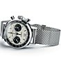 Color:Silver - Image 3 - American Classic Intra-Matic Automatic Chronograph Bracelet Watch