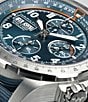 Color:Blue - Image 4 - Men's Khaki Aviation X-Wind Automatic Chronograph Blue Textile Strap Watch