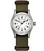 Hamilton Khaki Field Mechanical NATO Strap Watch, Color:Green - Image 1