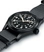 Hamilton Khaki Field Black Mechanical Watch, Color:Grey - Image 3