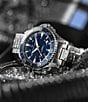 Hamilton Khaki Navy Scuba Automatic Crystal Sapphire Bracelet Watch, Color:Silver - Image 2