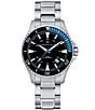 Hamilton Khaki Navy Scuba Automatic Crystal Sapphire Bracelet Watch, Color:Silver/Navy - Image 1