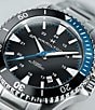 Hamilton Khaki Navy Scuba Automatic Crystal Sapphire Bracelet Watch, Color:Silver/Navy - Image 2