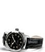 Color:Black - Image 3 - Men's Khaki Field Murph Automatic Black Leather Strap Watch