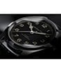 Color:Black - Image 5 - Men's Khaki Field Murph Automatic Black Leather Strap Watch