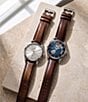 Hamilton Men's Spirit of Liberty Automatic Leather Strap Watch - Image 2