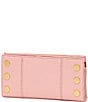 Hammitt 110 North Pebble Leather Gold Studded Checkbook Wallet - Image 2