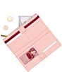 Hammitt 110 North Pebble Leather Gold Studded Checkbook Wallet - Image 3