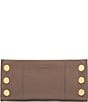 Hammitt 110 North Pebble Leather Gold Studded Checkbook Wallet, Color:Sculpted Taupe/Brushed Gold - Image 1