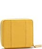 Color:Sacha Yellow/Brushed Gold - Image 2 - 5 North Gold Studded Leather Wallet