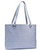 Color:Periwinkle Haze/Brushed Gold - Image 1 - Andersen Leather Tote Bag