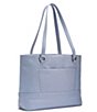 Color:Periwinkle Haze/Brushed Gold - Image 2 - Andersen Leather Tote Bag