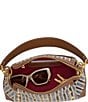 Hammitt Bryant Medium Cabana Blue Jute Studded Shoulder Bag - Image 3
