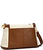 Hammitt Bryant Medium Contrast Trim Shoulder Crossbody Bag, Color:Courtyard Cream/Brushed Gold - Image 2