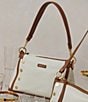 Hammitt Bryant Medium Contrast Trim Shoulder Crossbody Bag, Color:Courtyard Cream/Brushed Gold - Image 4