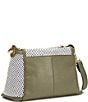 Hammitt Bryant Medium Meadow Contrast Trim Shoulder Bag, Color:Meadow Weave/Gold - Image 2