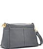 Hammitt Bryant Medium Pebbled Leather Shoulder Crossbody Bag, Color:Sonnet Grey/Brushed Gold - Image 2