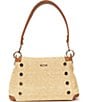Hammitt Bryant Medium Satchel Cocoa Raffia - Image 1