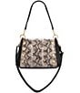 Hammitt Bryant Medium Studded Leather Shoulder Bag, Color:Contrast Snake/Brushed Gold - Image 4