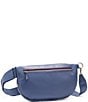 Hammitt Charles Brushed Silver Large Belt Bag, Color:Bungalow Blue/Brushed Silver - Image 2