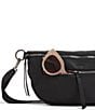 Hammitt Charles Large Gunmetal Belt Bag, Color:Black/Gunmetal - Image 4