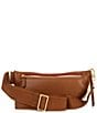 Hammitt Charles Medium Contrast Leather Waist Bag, Color:Courtyard Cream/Brushed Gold - Image 2
