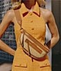 Hammitt Charles Raffia Medium Sling Belt Bag - Image 3