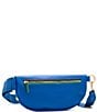 Color:Avenue Blue/Brushed Gold - Image 2 - Classic Charles Belt Bag