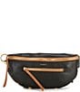 Hammitt Classic Charles Contrast Trim Belt Bag, Color:North End/Brushed Gold - Image 1