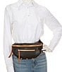 Hammitt Classic Charles Contrast Trim Belt Bag, Color:North End/Brushed Gold - Image 4
