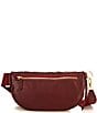Hammitt Charles Medium Classic Belt Bag, Color:Cherrywood Pebble/Brushed Gold - Image 2