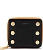 Hammitt Colorblock 5 North Gold Studded Leather Wallet, Color:North end/Brushed Gold - Image 1