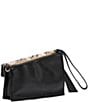 Hammitt Curtis Clutch Contrast Snake Print Crossbody Bag, Color:Contrast Snake/Brushed Gold - Image 2