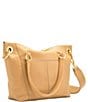 Hammitt Daniel Pebble Leather Gold Studded Medium Satchel Bag, Color:Toasted Tan/Brushed Gold - Image 2