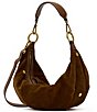Hammitt Erica Medium Cinnamon Suede Hobo Crossbody Bag - Image 3