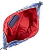 Hammitt Erica Medium Leather Croissant Silver Shoulder Bag - Image 3