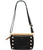 Color:North End/Brushed Gold - Image 4 - Evan Colorblock Crossbody Bag