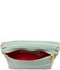 Hammitt Fold-Over VIP Leather Medium Gold Hardware Crossbody Bag, Color:Artichoke - Image 3