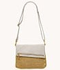Hammitt Foldover VIP Medium Raffia Crossbody Bag - Image 4