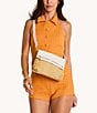 Hammitt Foldover VIP Medium Raffia Crossbody Bag - Image 5